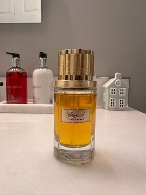 Chopard Men's Oud Malaki Fragrance Bottle - Gold and Amber